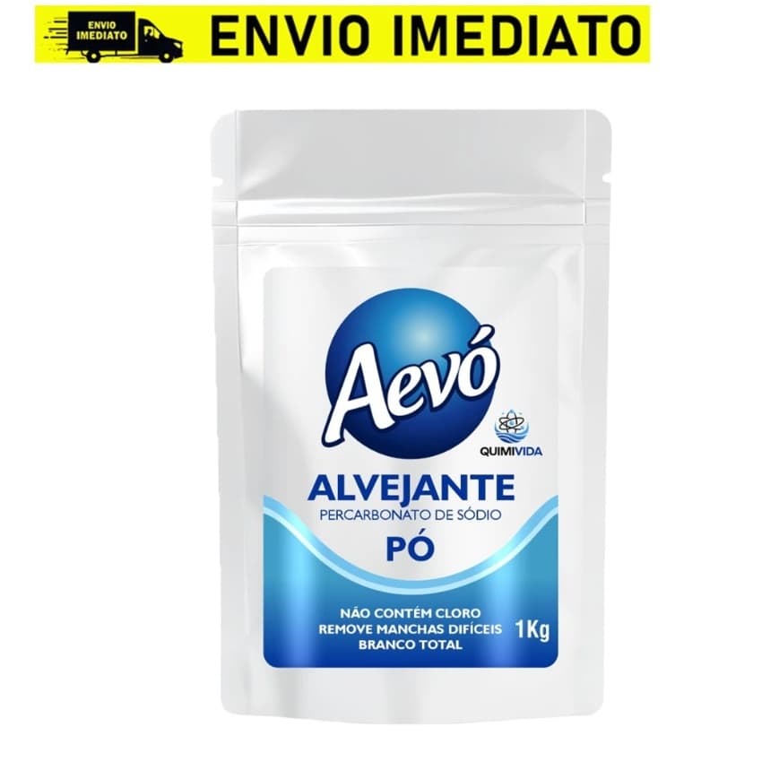 AEVÓ Percabonato de Sódio, Tira Manchas, Clareador e Branqueador, Limpa Tênis, Limpa Chão, Alvejante