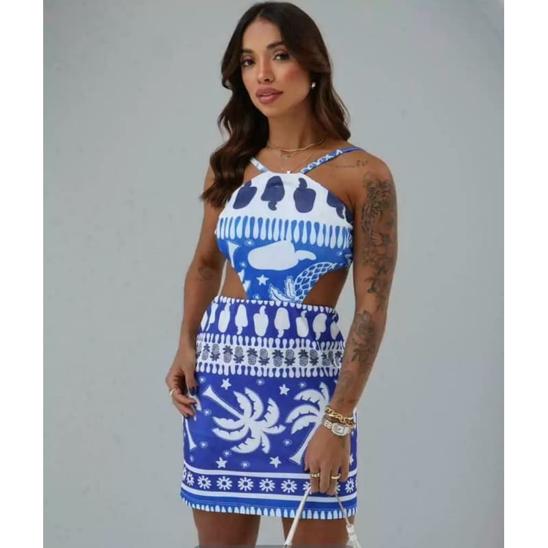 Vestido com forro verão Florida