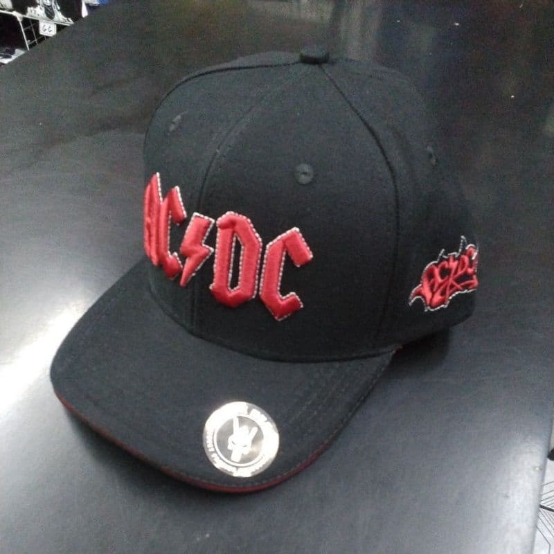 Boné AC/DC regulável boné de banda boné de rock