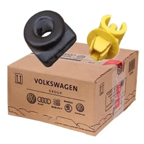 Grampo e Bucha Suporte Vareta Capo Gol Saveiro Voyage Parati Santana Fox VW 3278233971 ZBA823369
