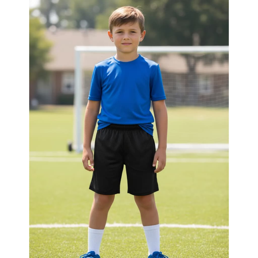 Shorts Bermuda Infantil - Calção Criança Kids Esportes Secagem Rápida em Dry de Poliéster