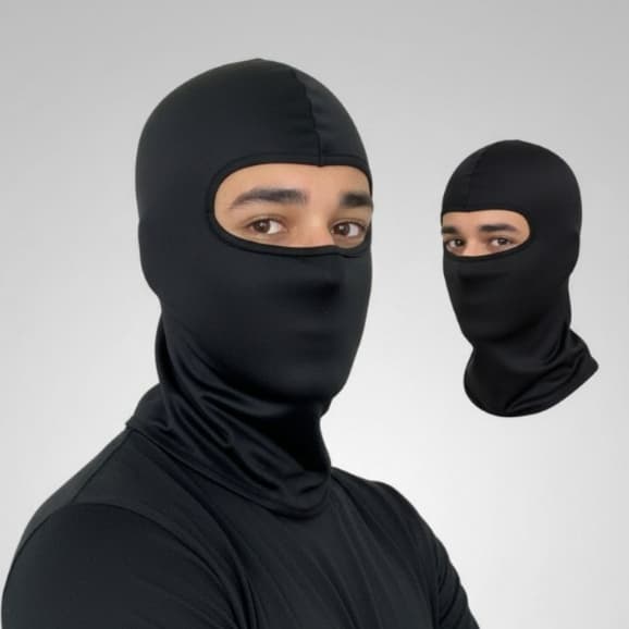 Kit 3 Touca Balaclava Ninja Bandana Proteção Térmica UV50+ UCiclismo Moto Envio Rápido