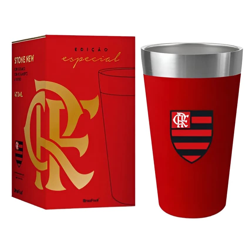 COPO TÉRMICO NEW STONE - FLAMENGO SÉRIE OURO