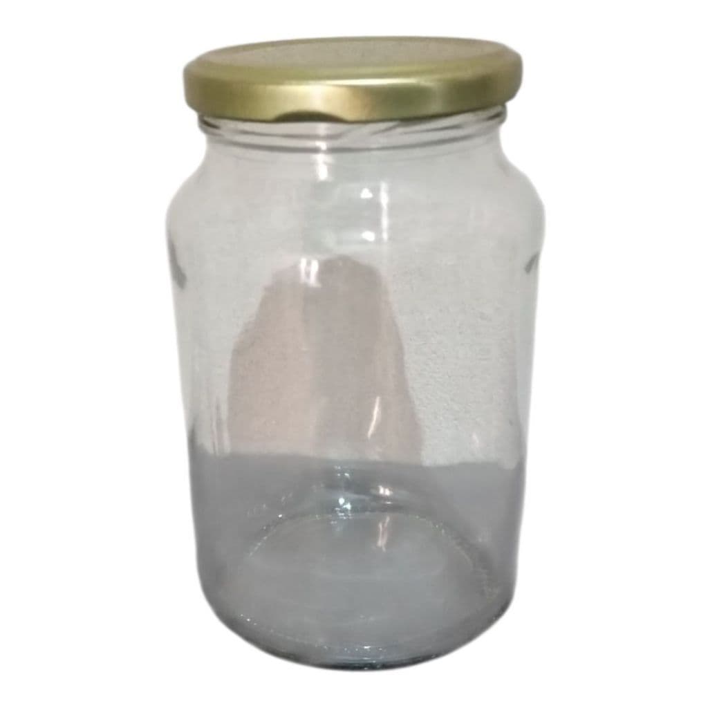 KIT 20 POTE 600 ML TAMPA DOURADA
