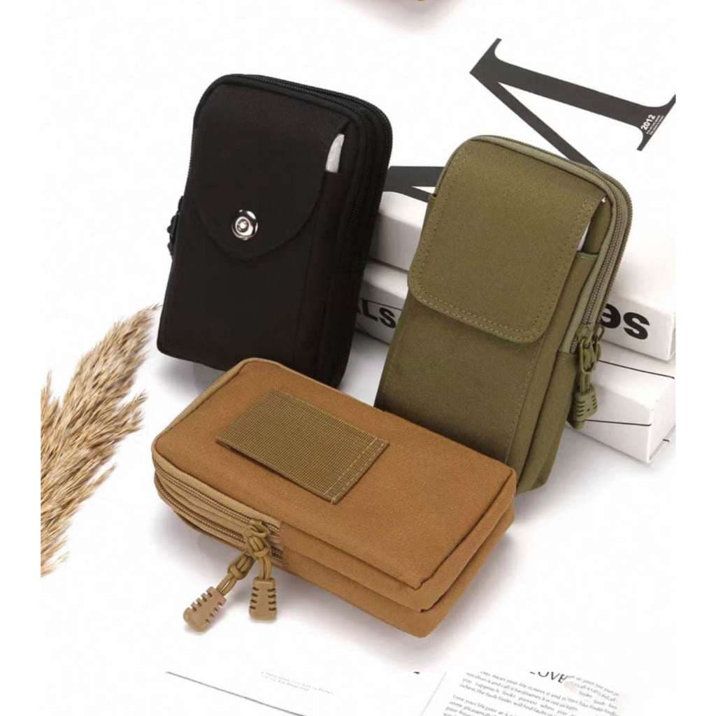 Mini bolsa camuflada Bolsa transversal resistente