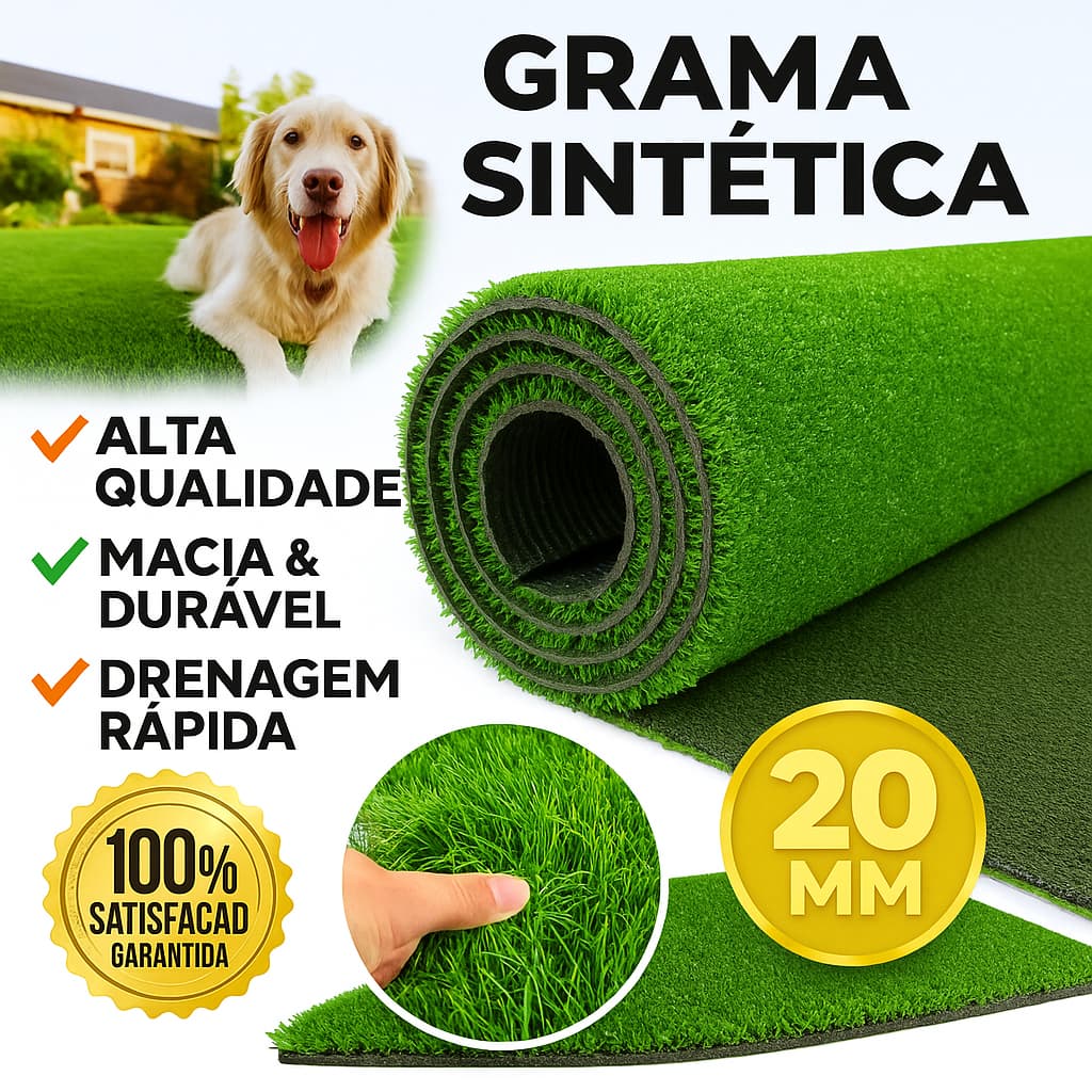 Kit C/2 Refil De Grama Sintética Artificial Para Sanitário 40x60- Pet Liso 60 Cm 40 Cm Verde