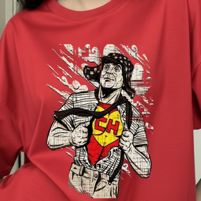 Camiseta do Chaves Chapolin Colorado Algodão Confortavel camisa t-shirt Plus Size Engraçada