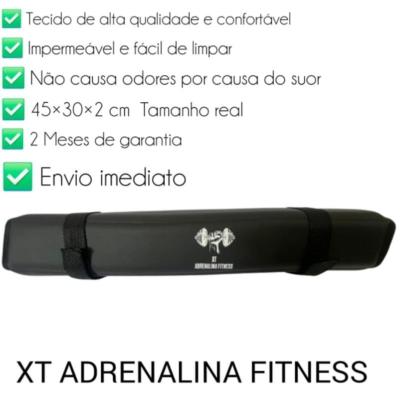 Protetor de Barra para Agachamento Exercício Espuma Academia Fitness Treinamento Musculação