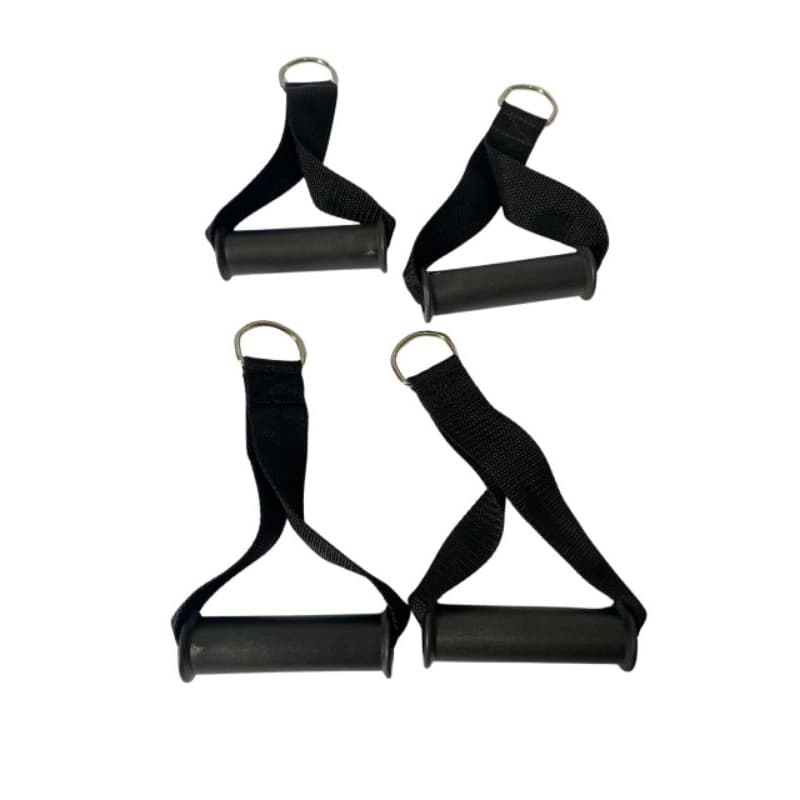 Puchador de Mão Estribo Nylon alça CrossOver Remada Academia Pilates Puchada Tríceps Bíceps Costas - Par