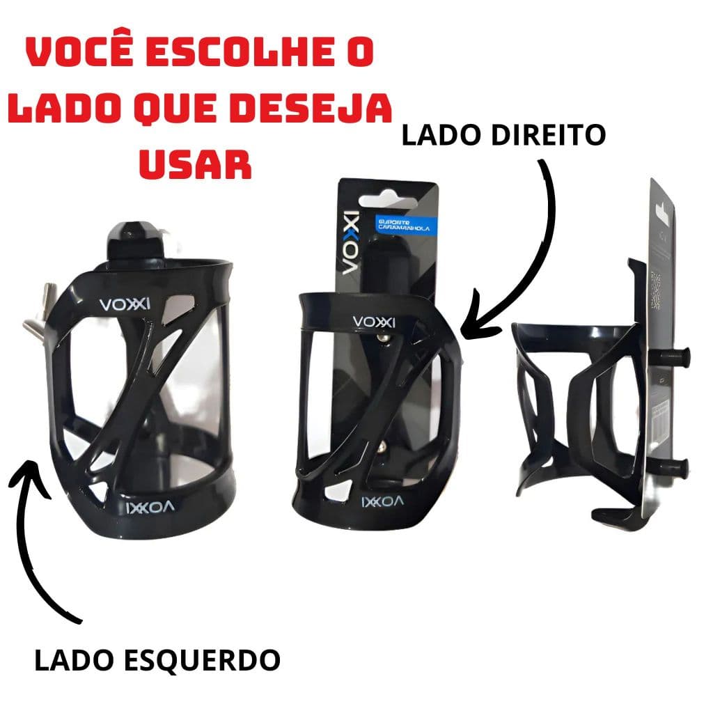 Suporte De Garrafa Bike Caramanhola Voxxi Lateral Mtb Speed