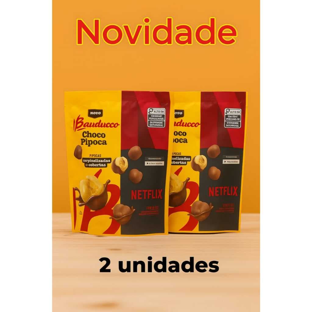 Choco Pipoca Netflix – Novo Sabor Incrível!Bauducco
