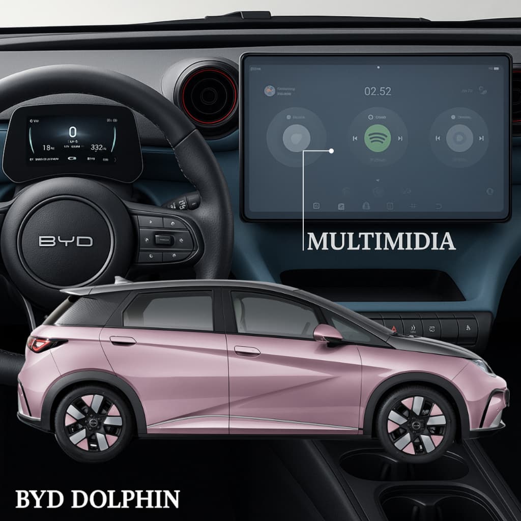 Hydrogel Transparente Película Proteção HD Premium BYD Dolphin Multimídia Anti Riscos