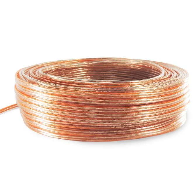 Fio Paralelo 2x1,5mm 25 Metros p/ Alto Falantes Corneta Tweeter Som Ambiente