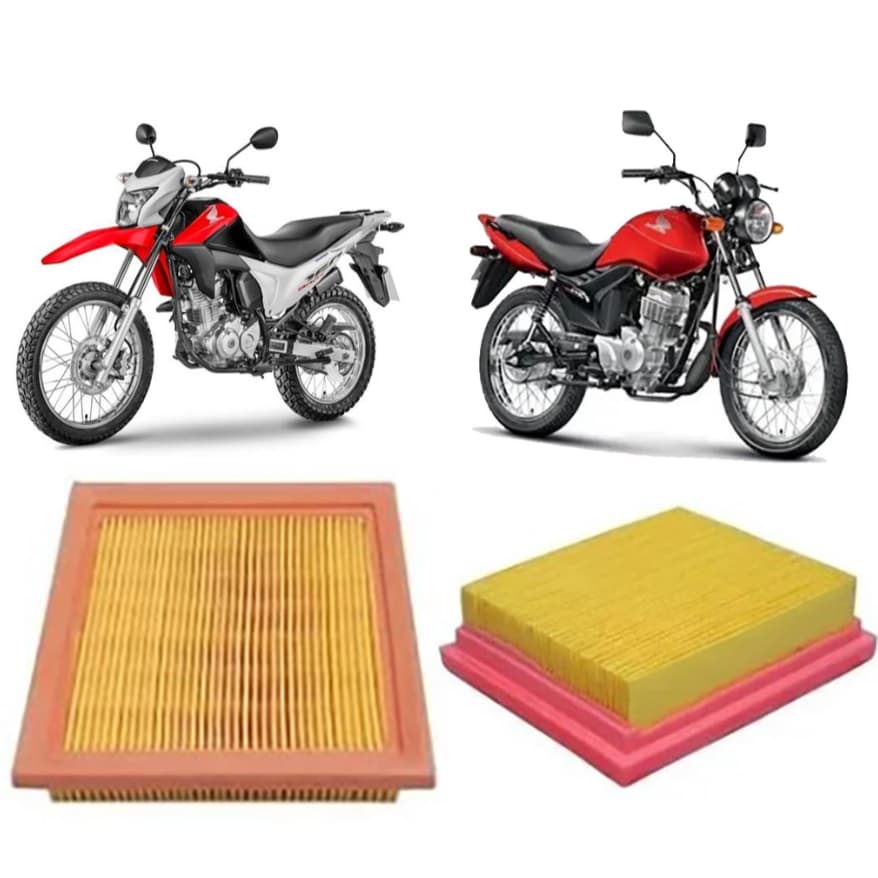 Filtro Ar Tecfil Titan 150 09 Até 13 Fan 125 09 Á 13 Bros 125 150 160 / Xre 190 / Pop 110i Arm446/1