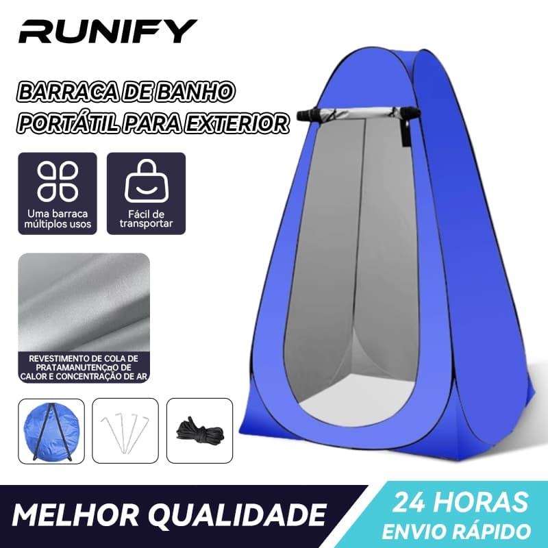 Grande Barraca Trocador De Roupas Banheiro Camping Tenda Portátil Banho Iglu 150*150*190cm