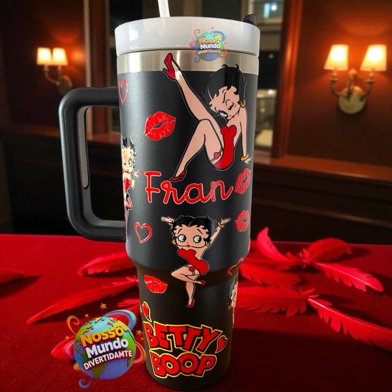 Copo Térmico 1200 ml Betty Boop