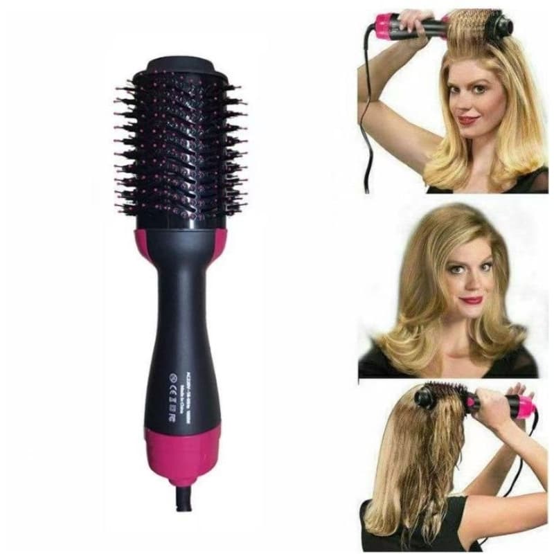Escova de Cabelo Secadora Multiuso Portátil 110V/220V