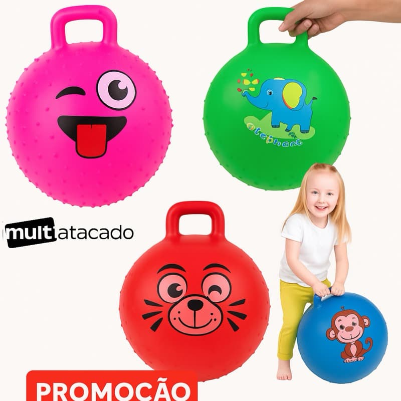 Brinquedo Bola Inflável Upa Upa 40 cm infantil bola pula pula bola de criança bola infantil