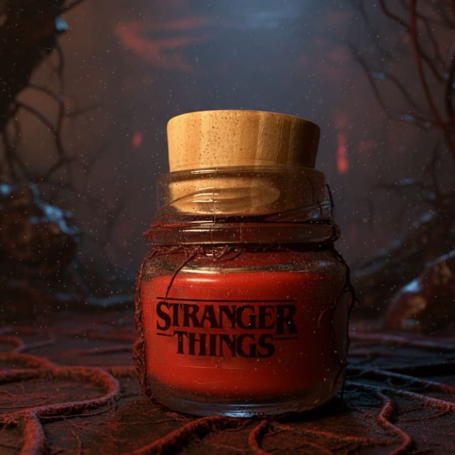 Vela Aromática Stranger Things - Vanilla Intensa