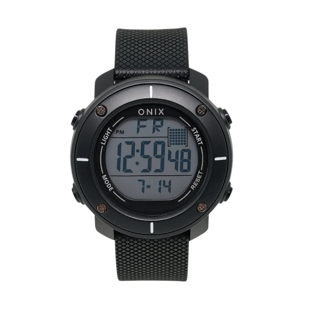 Relógio Masculino Onix Digital It-371 Preto Com Cronômetro