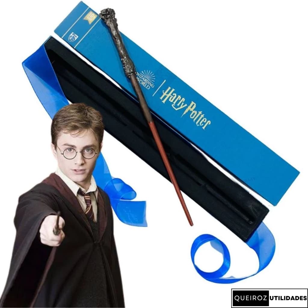 Varinhas Harry Potter – Coleção Completa Original | Harry, Hermione, Rony, Voldemort e Draco!