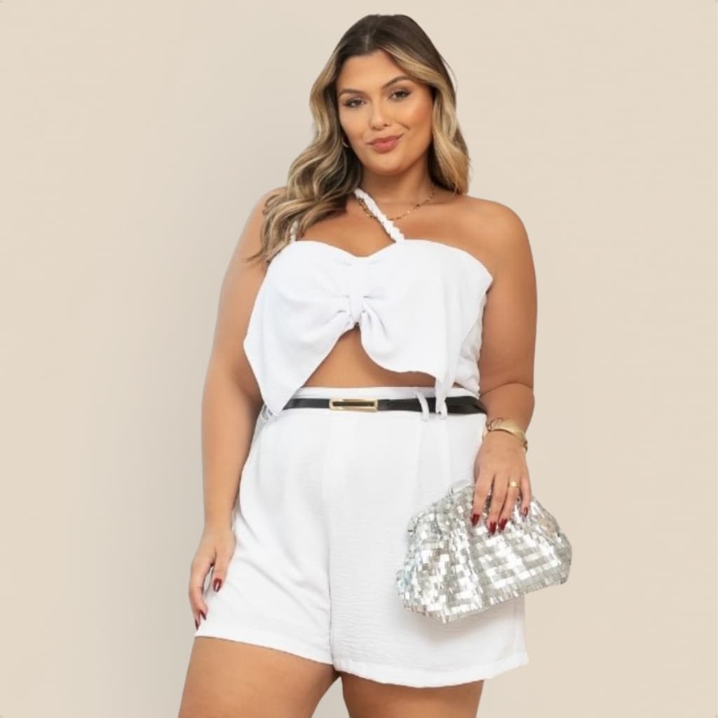 Cropped Fran Laço Feminino Plus Size