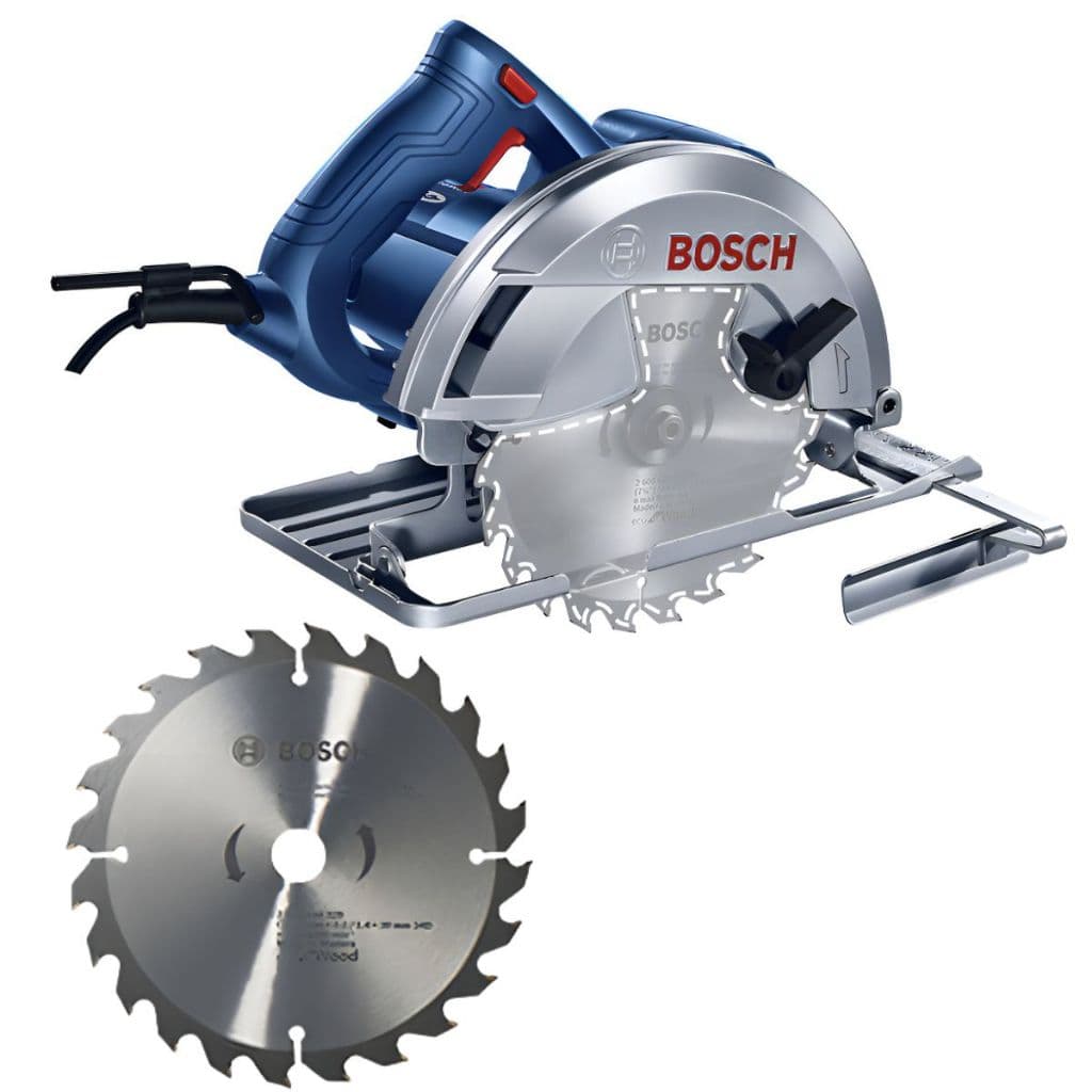 Serra Circular Elétrica Bosch Prof Gks 150 184mm 1500w 220v Com Disco