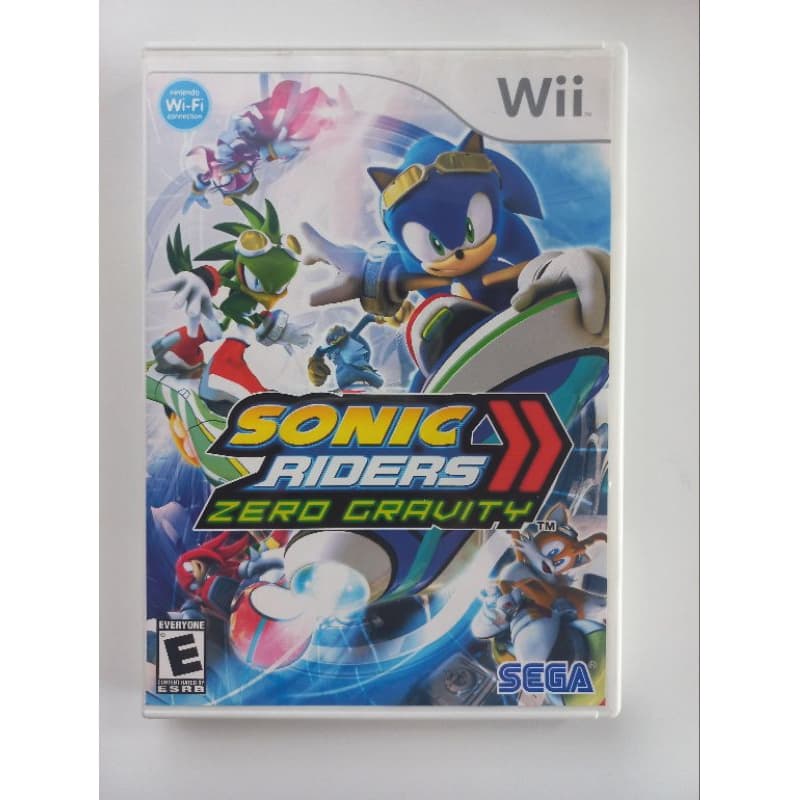 Jogo SONIC Rivers Zero Gravity para Wii