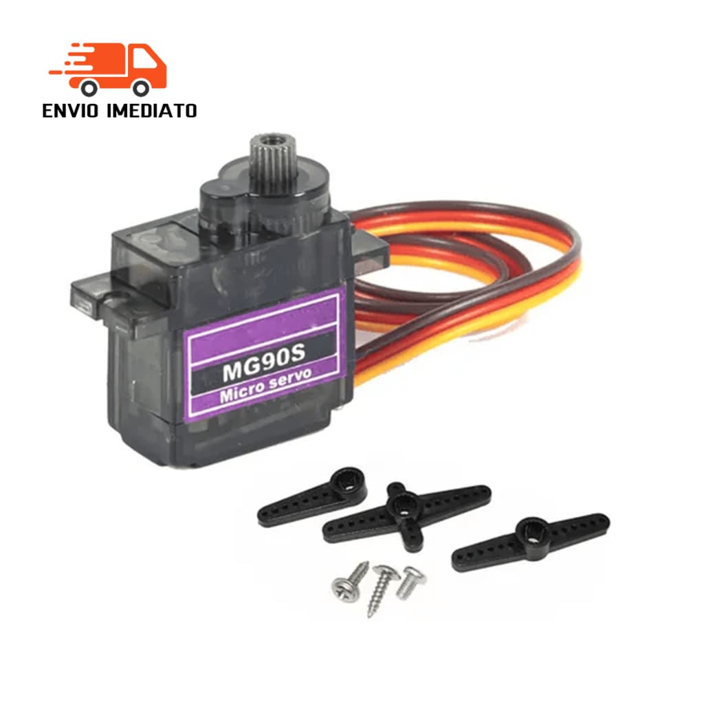 Servo Motor Mg90s Towerpro Metal Gear 2.2kg 180º Arduino