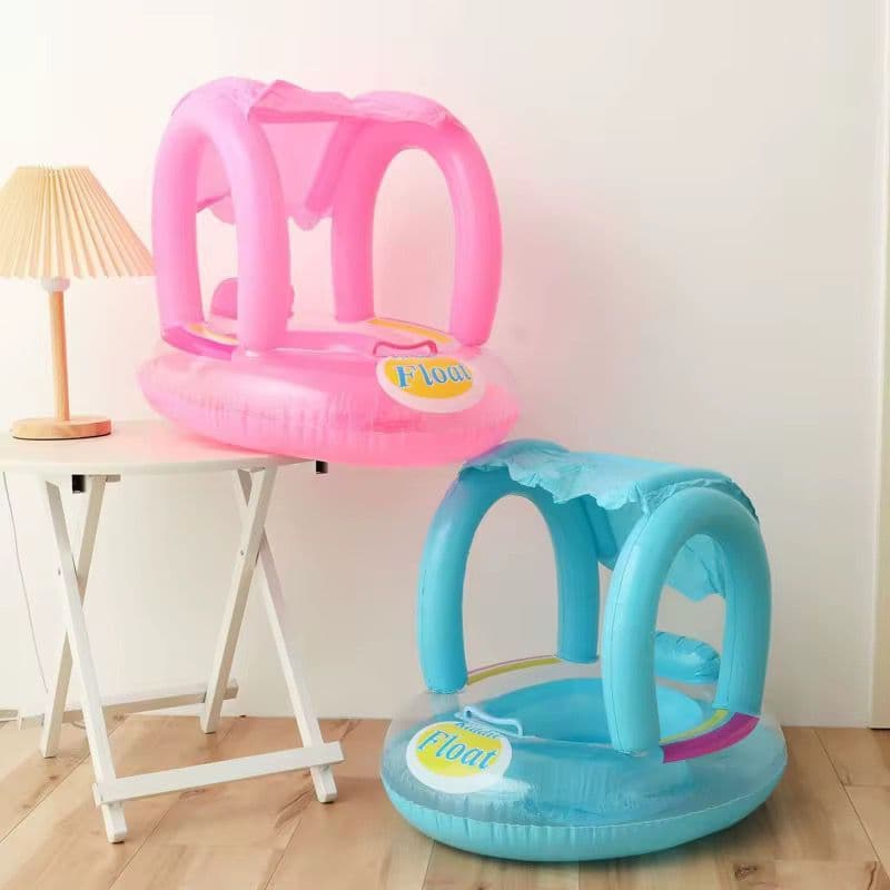 Bote Boia Bebê Cobertura Fralda Infantil Boia Piscina