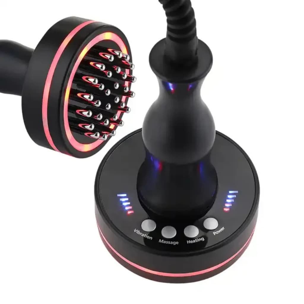 iFine Meridian Brush – Escova de Massagem com Calor e Vibração – Envio Imediato