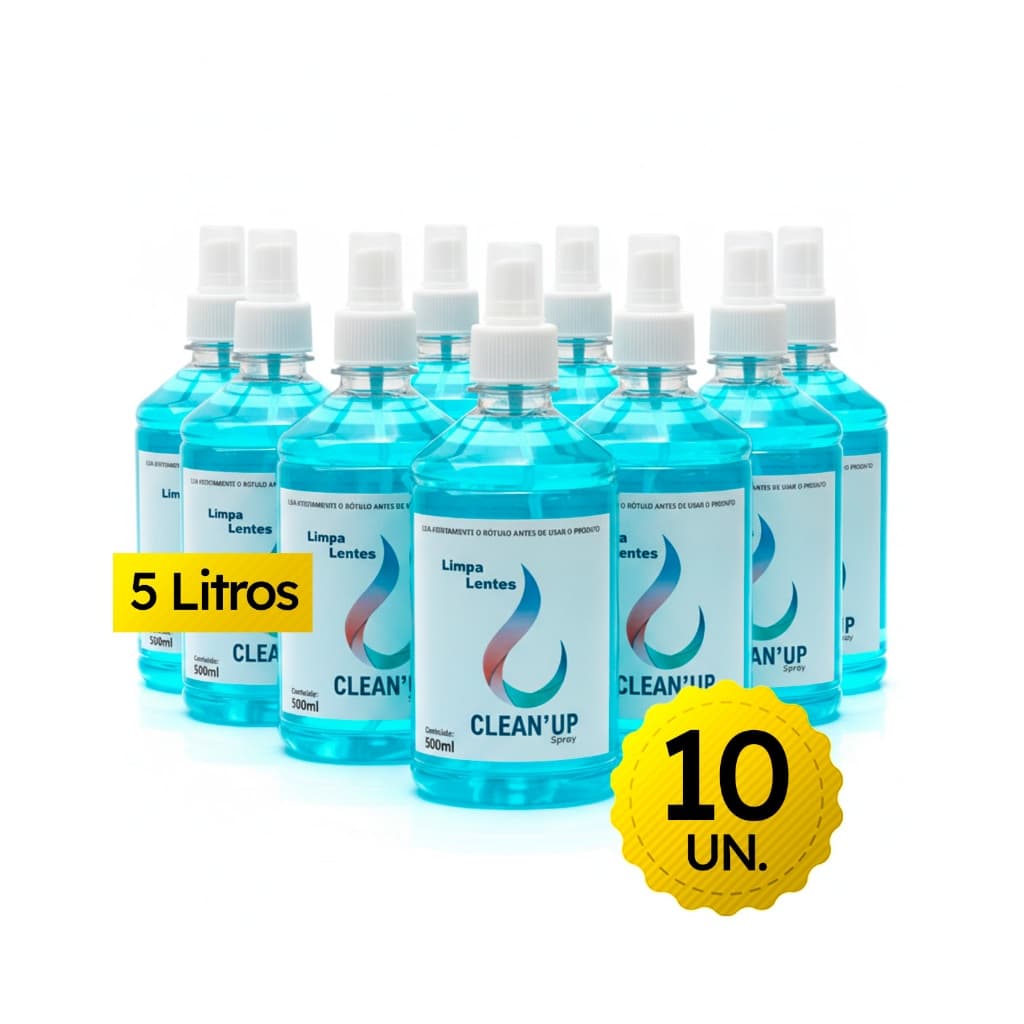 Kit 10 Spray Limpa Tela Notebook Celular Monitor Multiuso