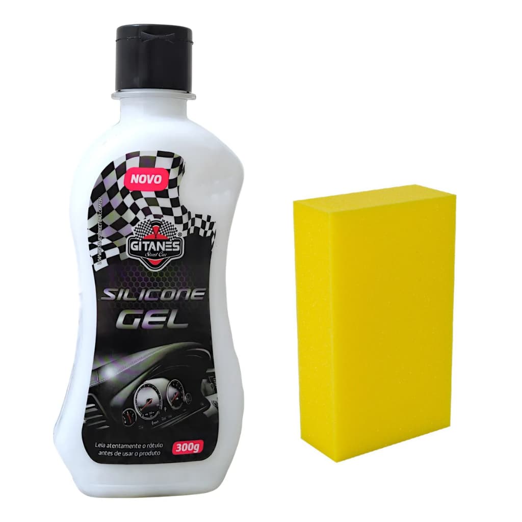 Silicone Gel 300g com Esponja Aplicadora