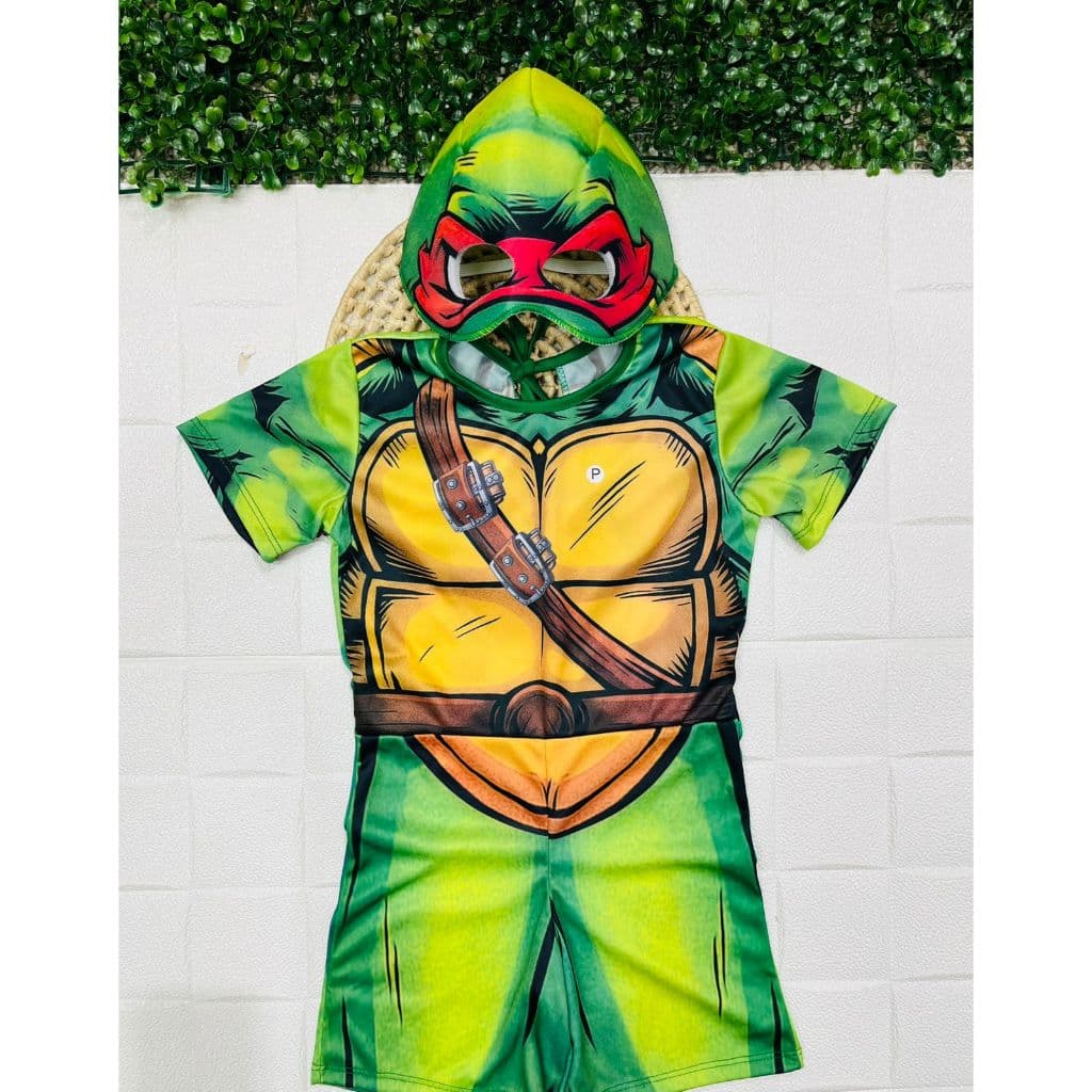 Fantasia Infantil Tartarugas Ninjas Raphael Leonardo Michelangelo Donatello