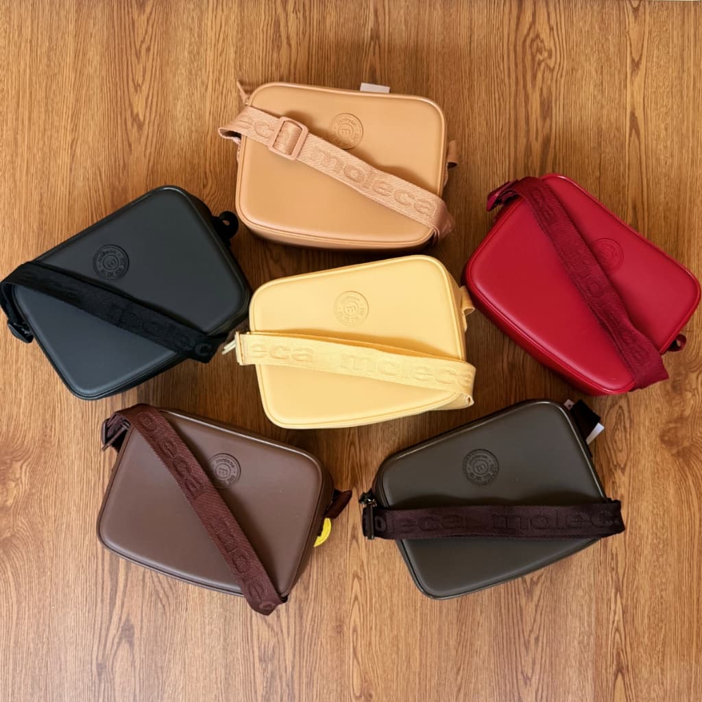 Bolsa Moleca Transversal Colors 50007 Quadrada Média em PVC