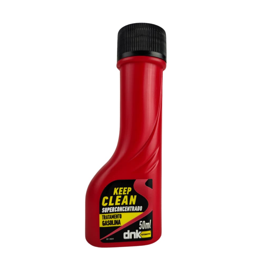 Keep Clean DNK 50ml Aditivo Gasolina Superconcentrado para Limpar Injeção e Melhorar Desempenho