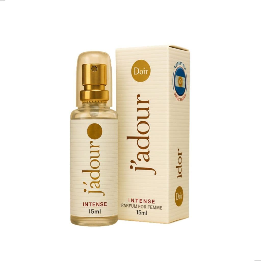 Perfume Feminino Bolsa Deo Colônia J'adour Eau De Parfum Intense Marcante Alta Fixação Woman 15ml