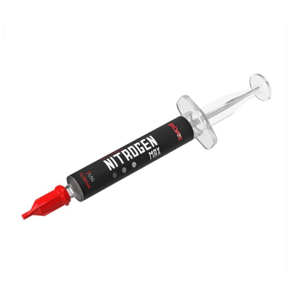 Pasta Térmica Nitrogen Max 1,5g PCYES - Condutividade Térmica de 12,5W/m-K para Máxima Eficiência