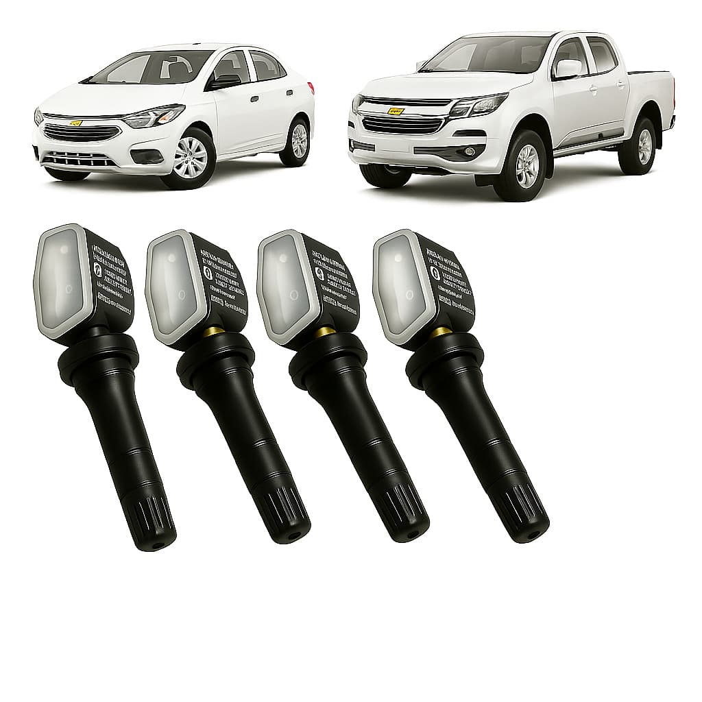 Sensor Pneu Tpms Pressão Onix S10 Cruze Tracker Spin (4unid)
