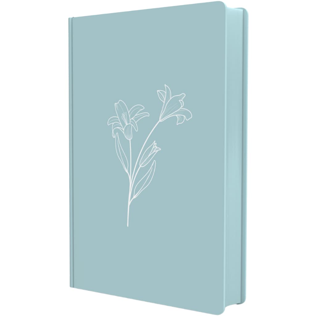 Biblia Feminina NVI | Letra Maior | Lírios | Capa Dura