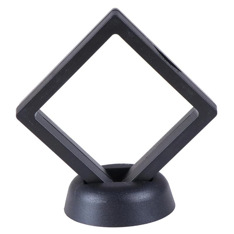 Base Display 7x7cm Com Efeito Flutuante Para Moedas Joias