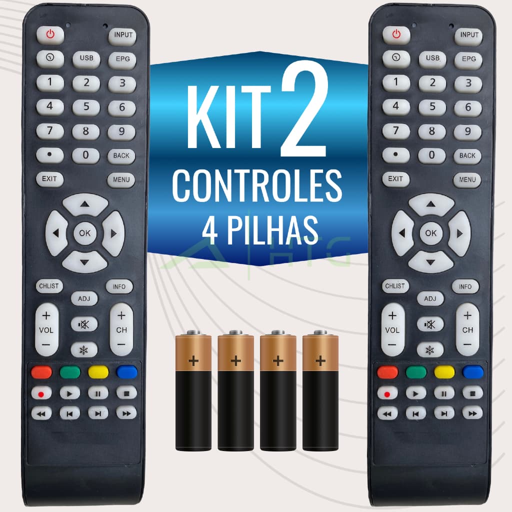 Controle Remoto Tv Aoc Led Serve Em Todos Os Modelo Aoc Sem Smart