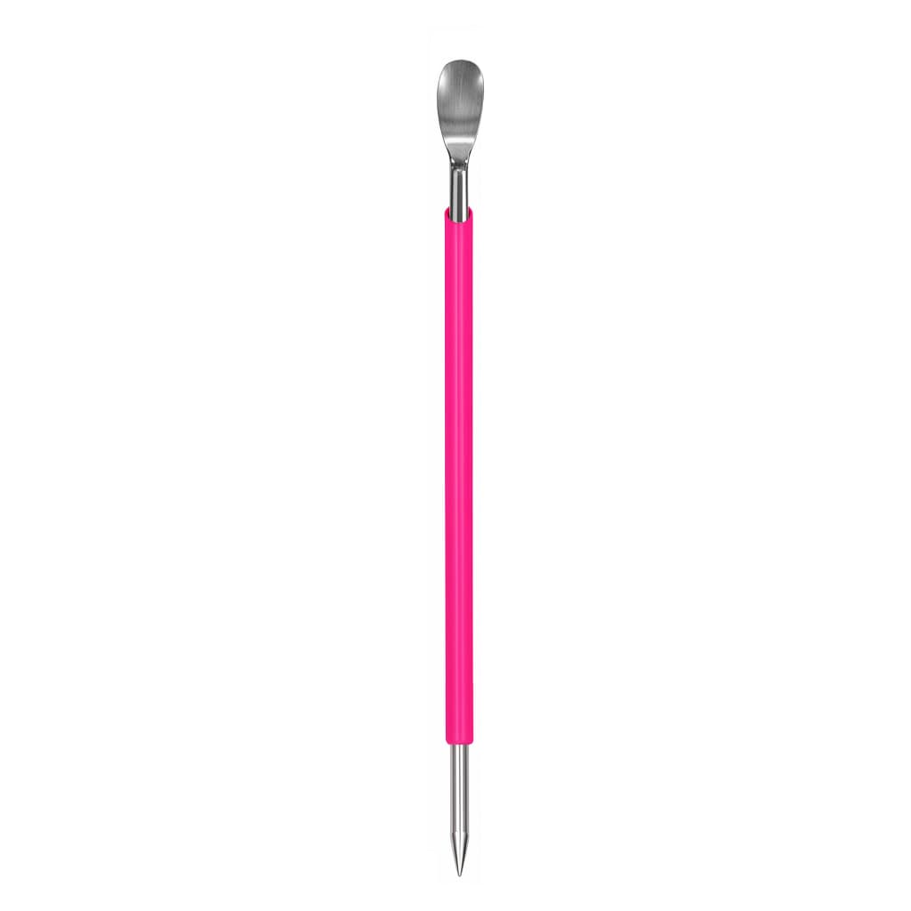 Bella Inox Espátula Bastão Misto Palito Aço Inox Profissional Manicure Ref 214 Durabilidade Alta
