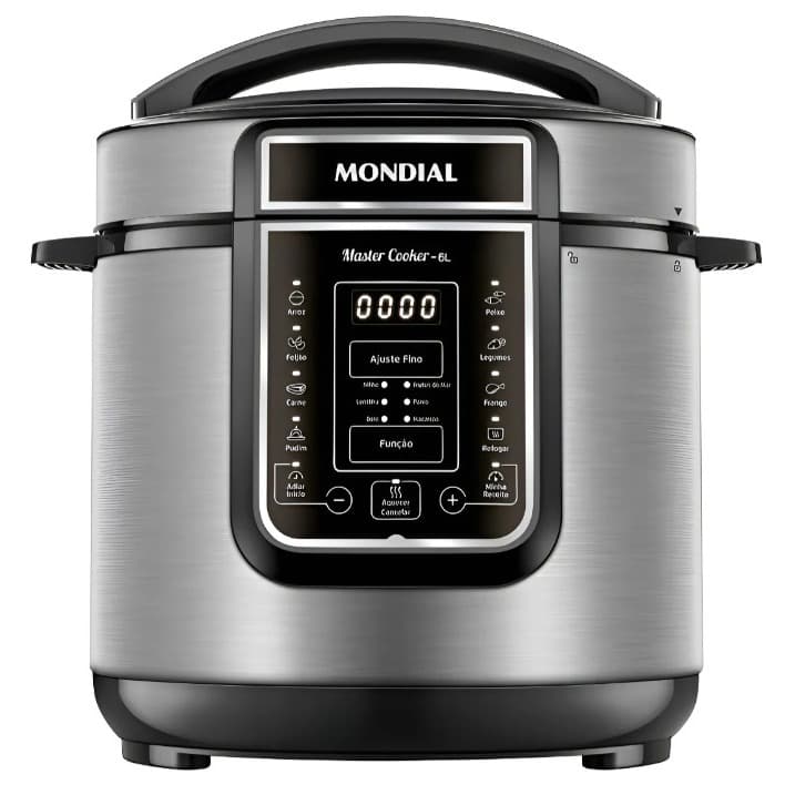 Panela Elétrica De Pressão Digital 6L Mondial 127V