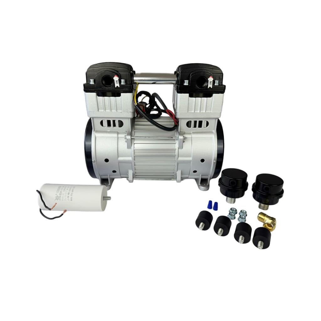 Cabeçote Isento De Óleo 2hp Odontológico Bivolt 110/220v 1500w Bifásica