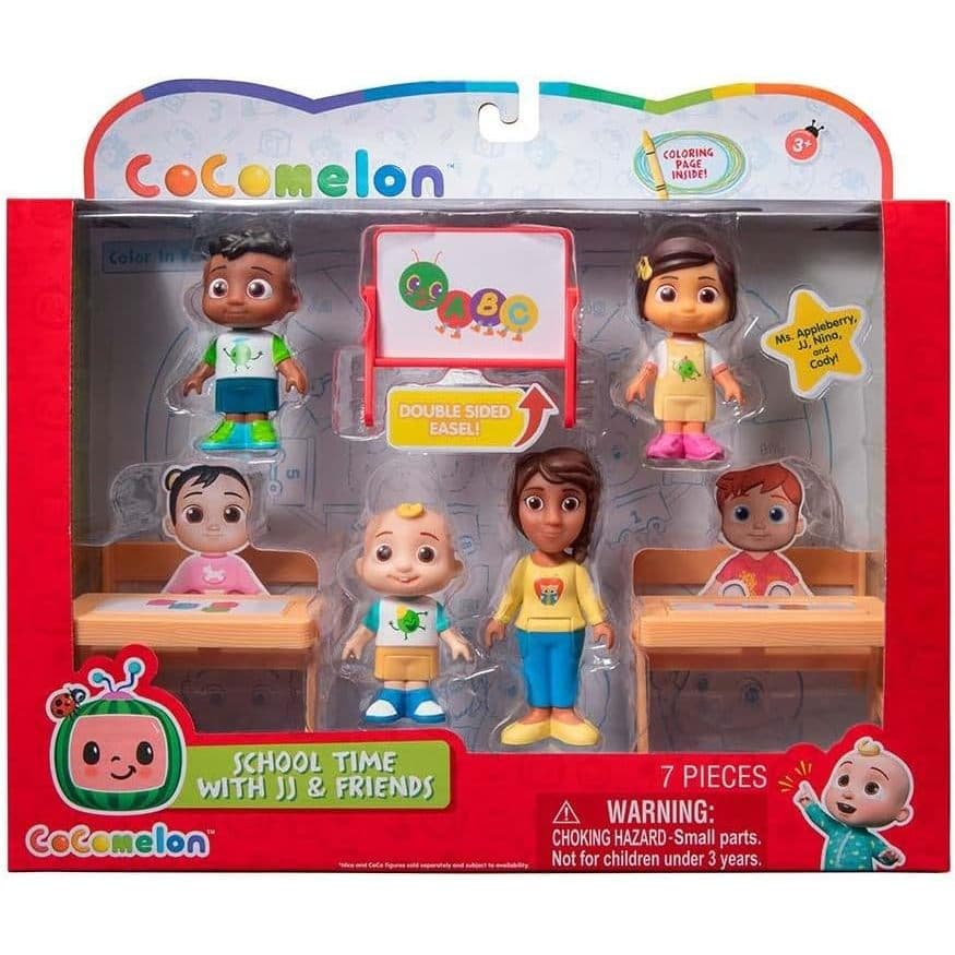 Playset Cocomelon School Time Escola Candude