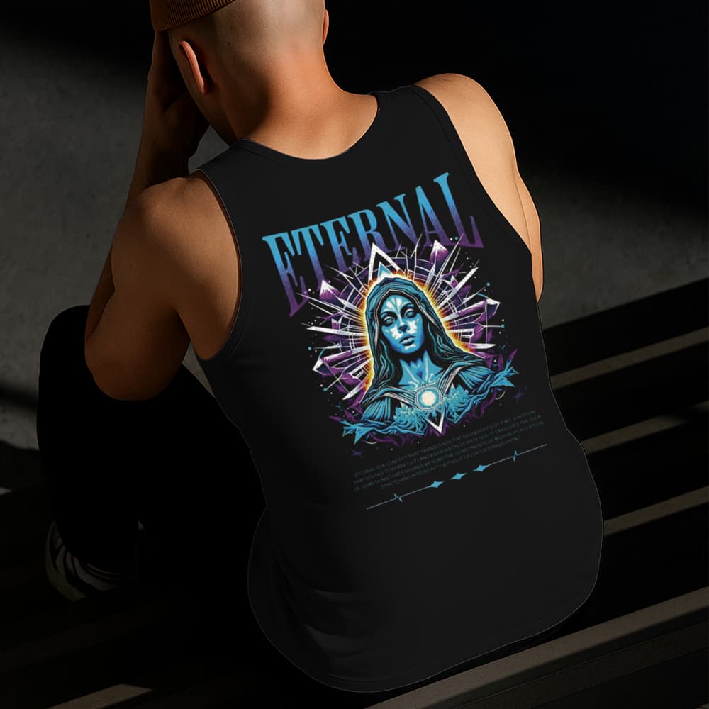 Camiseta Regata Masculina Estampada Mulher Diamante 100% Algodão Estilo Conforto Diário Tamanho P GG