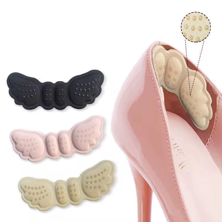 Protetor de Calcanhar para Sapato Feminino com Silicone - Não escorrega do Pé sapato machucando bolhas