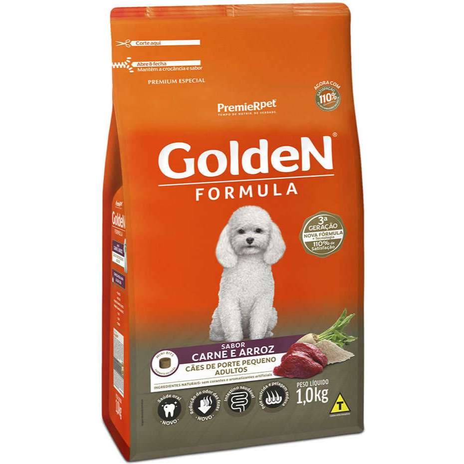 Ração Premier Pet Golden Cães 2Kg Raças Pequenas Adulto A granel - ENTREGA IMEDIATA
