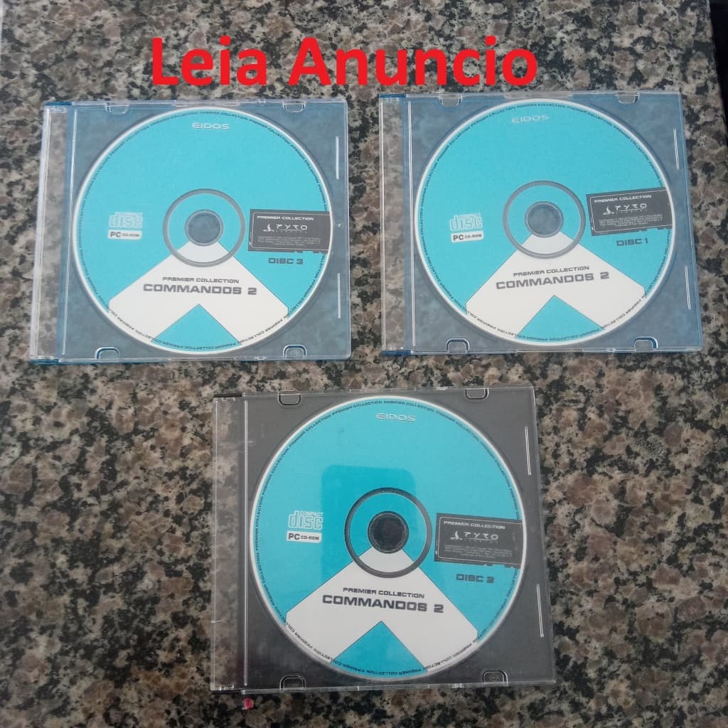 Commandos 2 Men Of Courage Original P/ Pc - Leia Anuncio (Usado)
